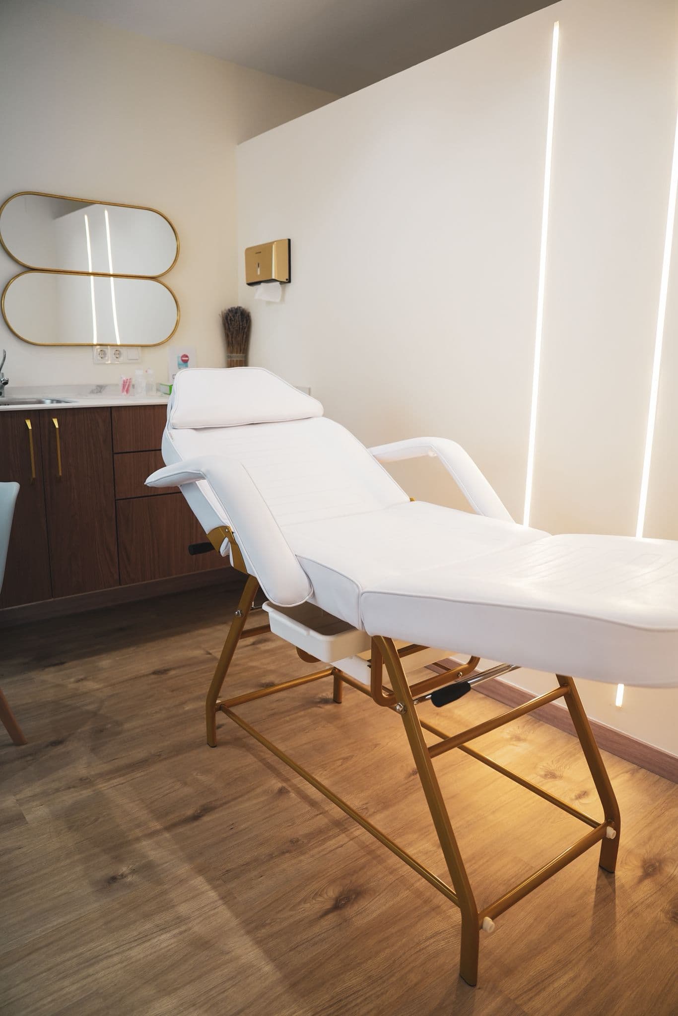 Sala de valoración de Clínica Estética Luxe Care